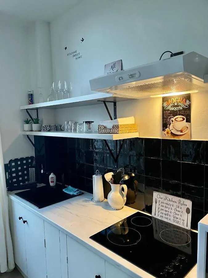 Sleep Inn - Black And White Modern Flat With Cityview Anvers Belgique